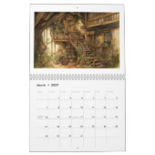 Faery Tale Treehouse Interiors Calendar Kalender (Mär 2027)