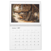 Faery Tale Treehouse Interiors Calendar Kalender (Jan 2027)