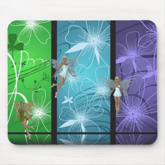 Faes im Flug Mausunterlage Mousepad (Vorne)