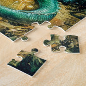 Fafnir bewacht den Nibelungenschatz Puzzle (Seite)