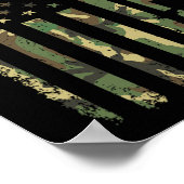 Fafo Camo Flag  Poster (Ecke)