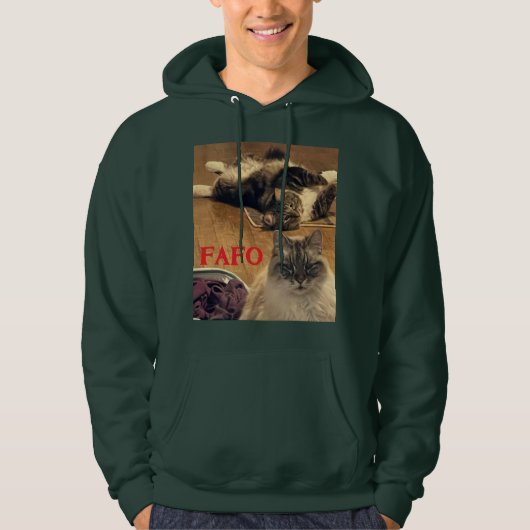 FAFO Cattitude Sweatshirt (Vorderseite)