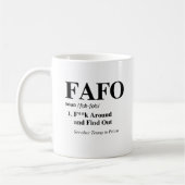 FAFO-Definition Kaffeetasse (Links)