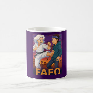 FAFO – Experience Wins Every Time Kaffeetasse