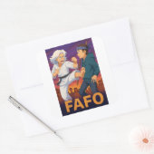 FAFO Fearless Older Woman–Bold Kick Sticker (Umschlag)