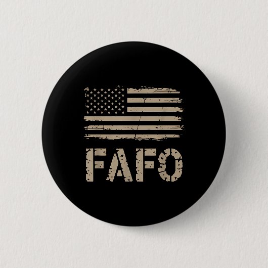 Fafo Flag Button (Vorderseite)