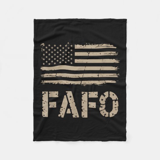 Fafo Flag Fleecedecke (Vorderseite)