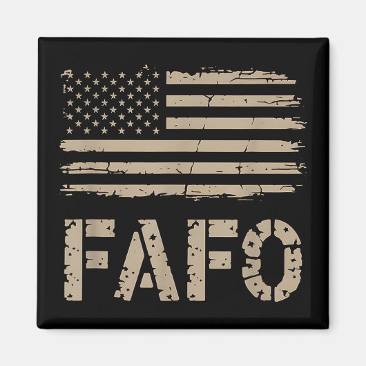Fafo Flag Magnet (Vorne)