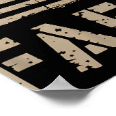 Fafo Flag Poster (Ecke)