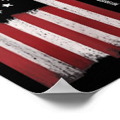 Fafo Flag Trump Funny Poster (Ecke)