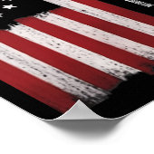 Fafo Flag Trump Funny Poster (Ecke)