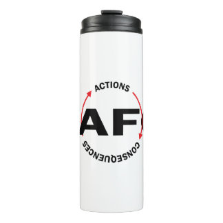 FAFO Handlungen haben Konsequenzen Thermosbecher