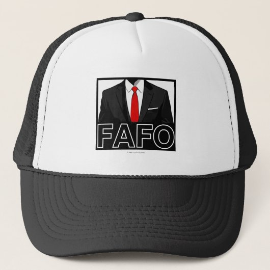 FAFO - Hut Truckerkappe (Vorderseite)