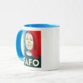 FAFO: Letitia James Tasse (Vorderseite Links)