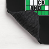 Fafo Löse Rätsel um Design zu finden Mousepad (Ecke)