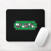 Fafo Löse Rätsel um Design zu finden Mousepad (Mit Mouse)