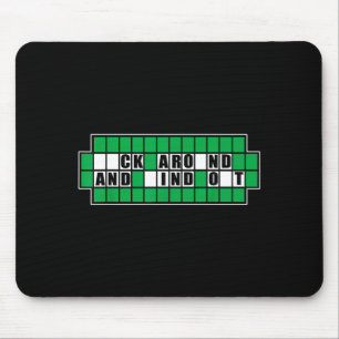 Fafo Löse Rätsel um Design zu finden Mousepad