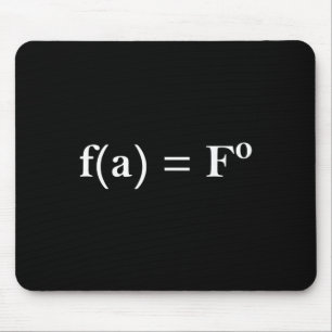 Fafo-Math-Gleichung Lustiges Geschenk für Matheleh Mousepad