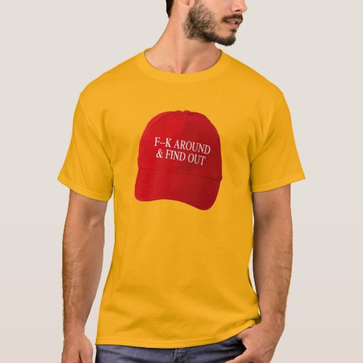 FAFO-Mütze T-Shirt (Vorderseite)