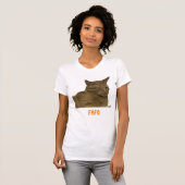 FAFO Orange Cattitude T-Shirt (Vorne ganz)