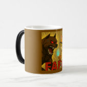 FAFO – Small Cat, Big Attitude Coffee Mug Verwandlungstasse (Vorderseite Links)