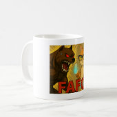 FAFO – Small Cat, Big Attitude Kaffeetasse (Vorderseite Links)