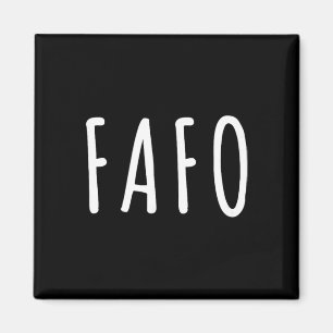 Fafo Trump, Donald Trump Fafo _2  Magnet