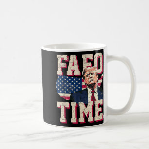 Fafo Trump Flag Funny Kaffeetasse