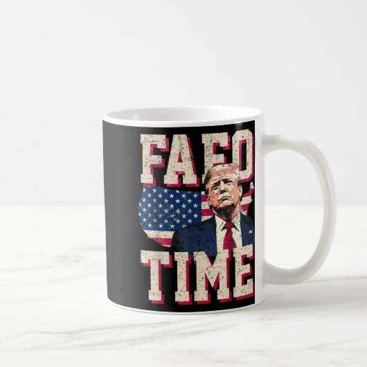 Fafo Trump Flag Funny Kaffeetasse (Rechts)