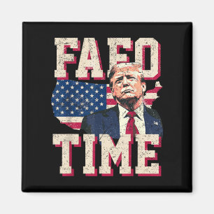 Fafo Trump Flag Funny Magnet