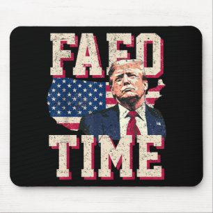 Fafo Trump Flag Funny Mousepad