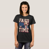 Fafo Trump Flag Funny T-Shirt (Vorne ganz)