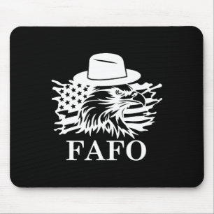Fafo Trump Uns Flagge  Mousepad
