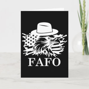 Fafo Trump Us Flagge, Donald Trump Fafo Schild, f  Karte