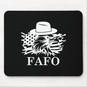 Fafo Trump US-Flagge, Donald Trump Fafo Schild, f  Mousepad
