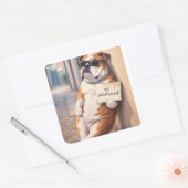 FAFO — Unbothered Bulldog Sticker (Umschlag)