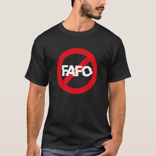 FAFO W Men's T-Shirt (Vorderseite)