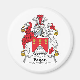 Fagan Familienwappen Magnet