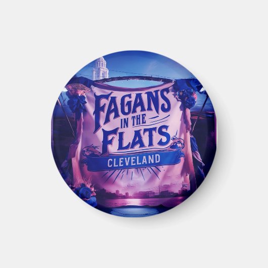 Fagans In The Flats Cleveland, Ohio Magnet (Vorne)