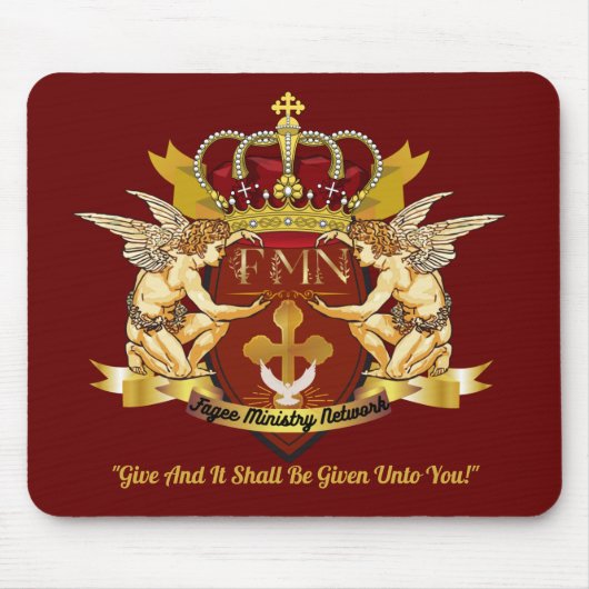 Fagee Ministerium Netzwerk Traditionelle Mousepad (Vorne)