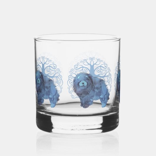 FAGENE Chow Chow Rocks Glass Whiskyglas (Vorderseite)