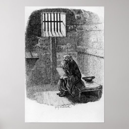 Fagin in der verurteilten Zelle Poster (Vorne)