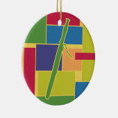 Fagott Colorblocks Ornament (Rechts)