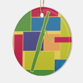 Fagott Colorblocks Ornament (Links)
