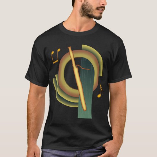 Fagott Deco T-Shirt (Vorderseite)