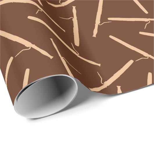 Fagott-Geschenkpapier Geschenkpapier (Rolleneckpunkt)