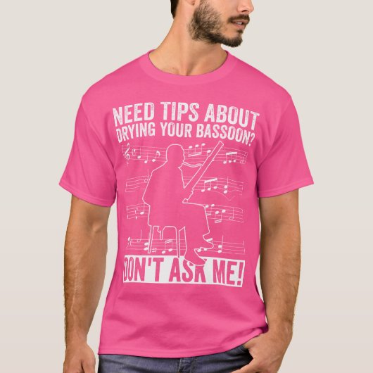 Fagott und Fagottorchester T-Shirt (Vorderseite)