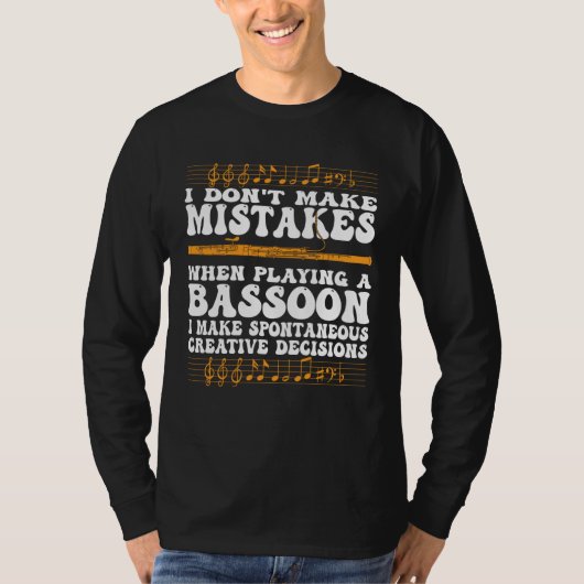 Fagottist Fagott Experte 7 T-Shirt (Vorderseite)