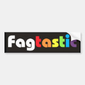 Fagtastic (Fahne) Autoaufkleber (Vorne)