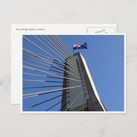 Fahbrücke Postkarte (Vorne/Hinten)